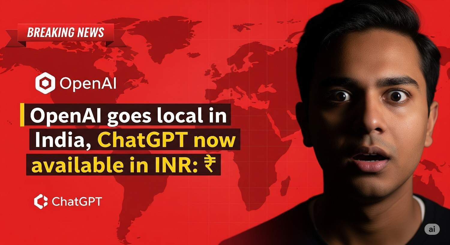 OpenAI goes local in India, ChatGPT now available in INR